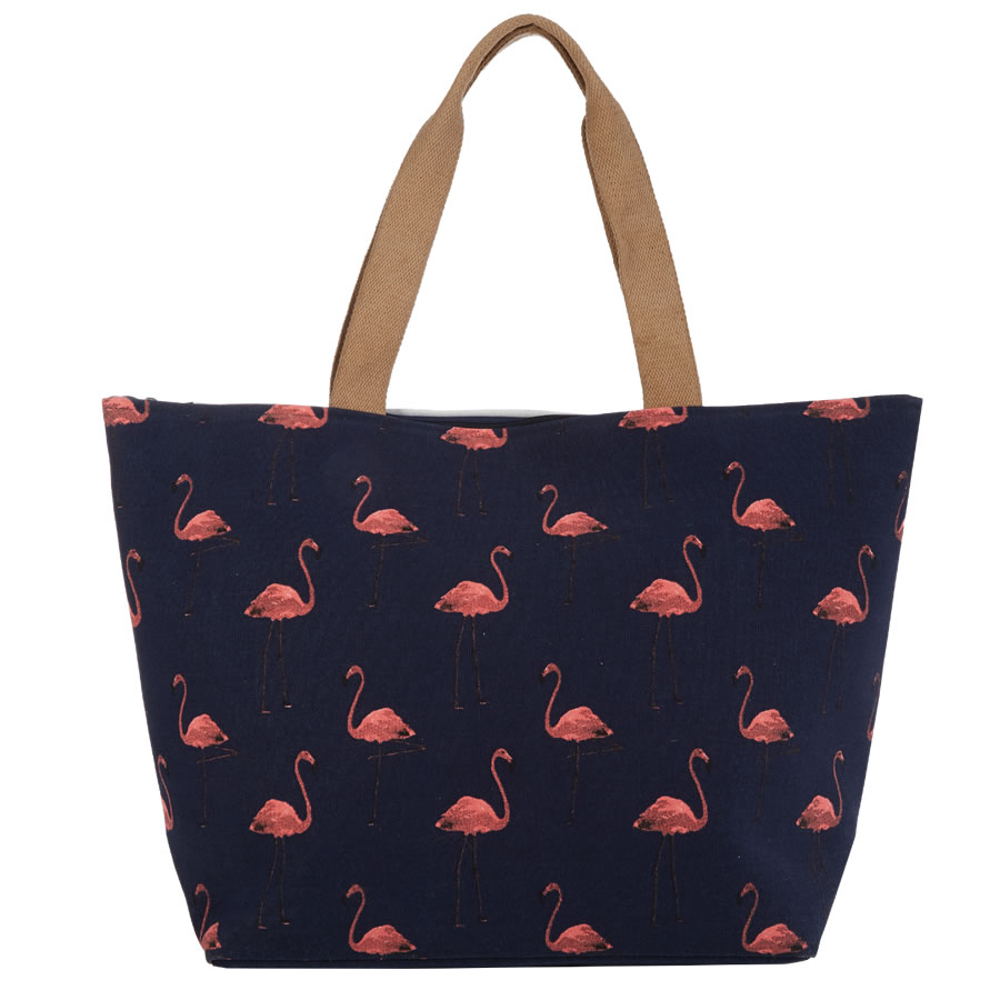 Cappelli Flamingo Double Sided Tote - Navy
