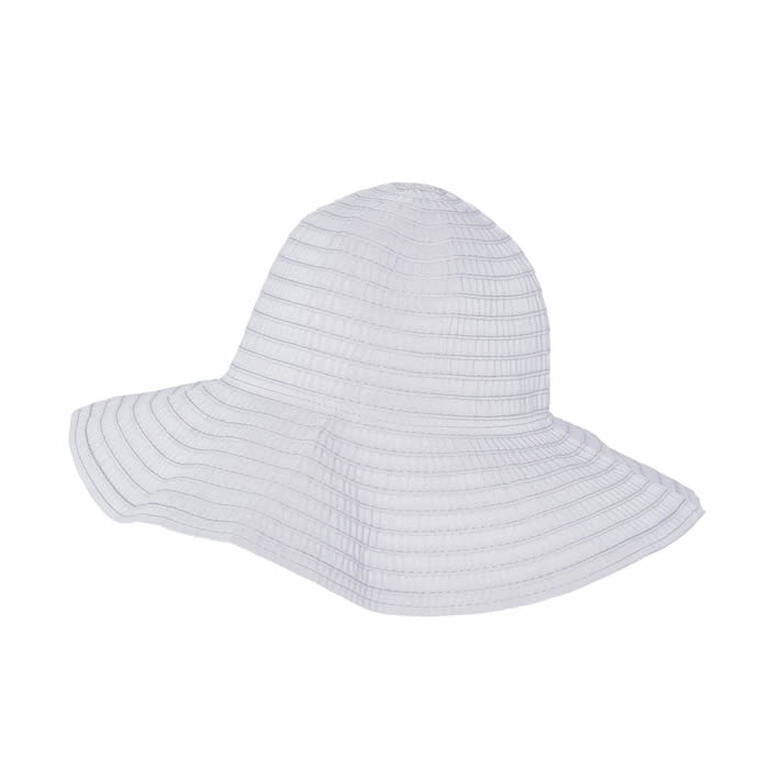 Cappelli Pack a Hat & Mesh Tote - White - Click Image to Close