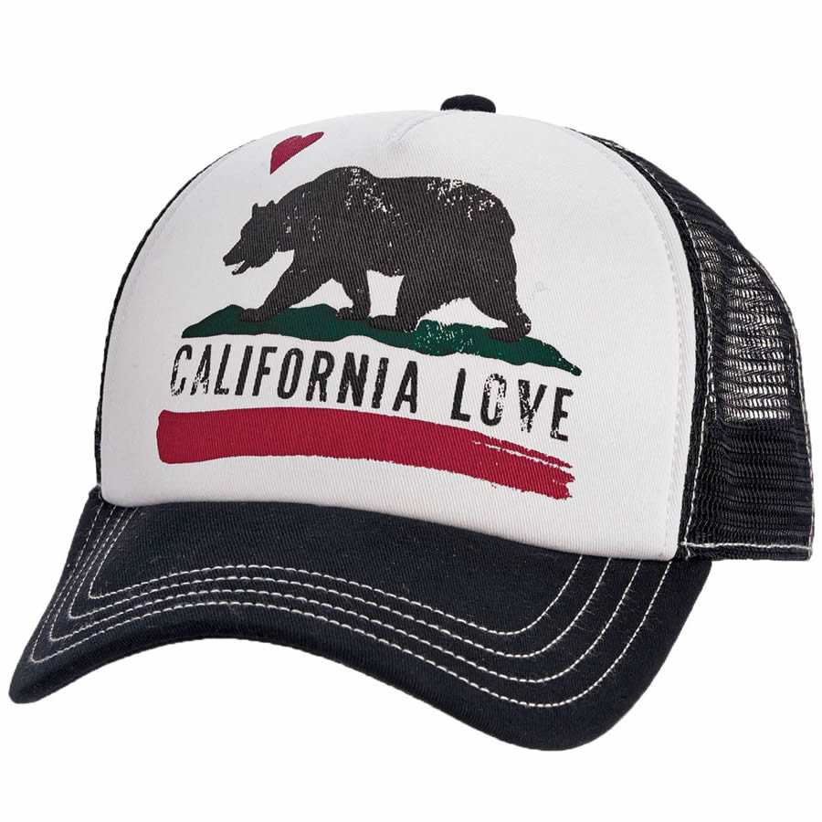 Brooklyn Hat Company California Love Panel Cap - Black