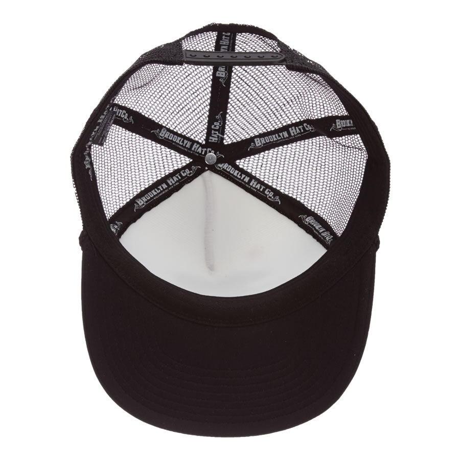 Brooklyn Hat Company California Love Panel Cap - Black - Click Image to Close