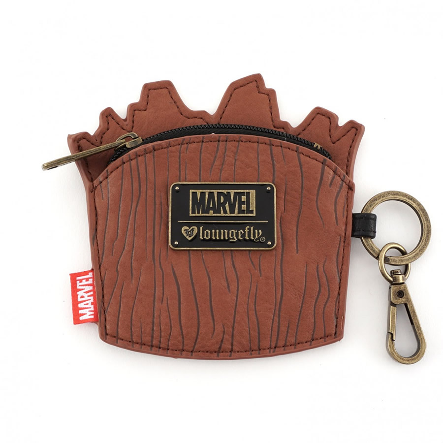 LoungeFly Marvel Groot Die Cut Coin Bag - Click Image to Close