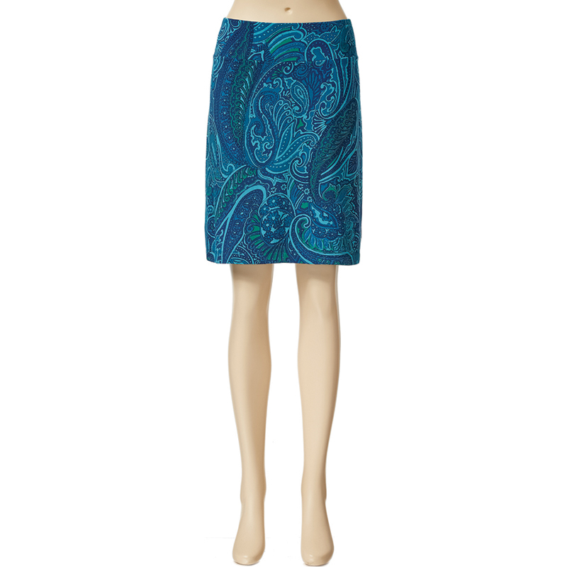 Tommy Bahama Blue Lake Paisley Skirt