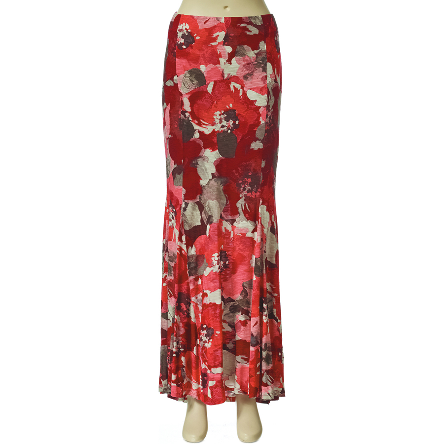 Tommy Bahama Ruby Beach Floral Skirt - Candy Rose
