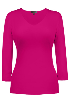 JudyP V Neck 3/4 Sleeve - Fandango