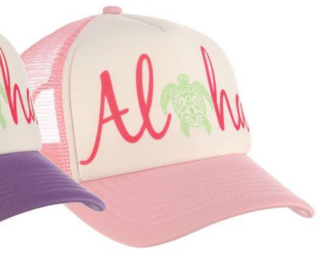 Dorfman Pacific Aloha Hat Pink