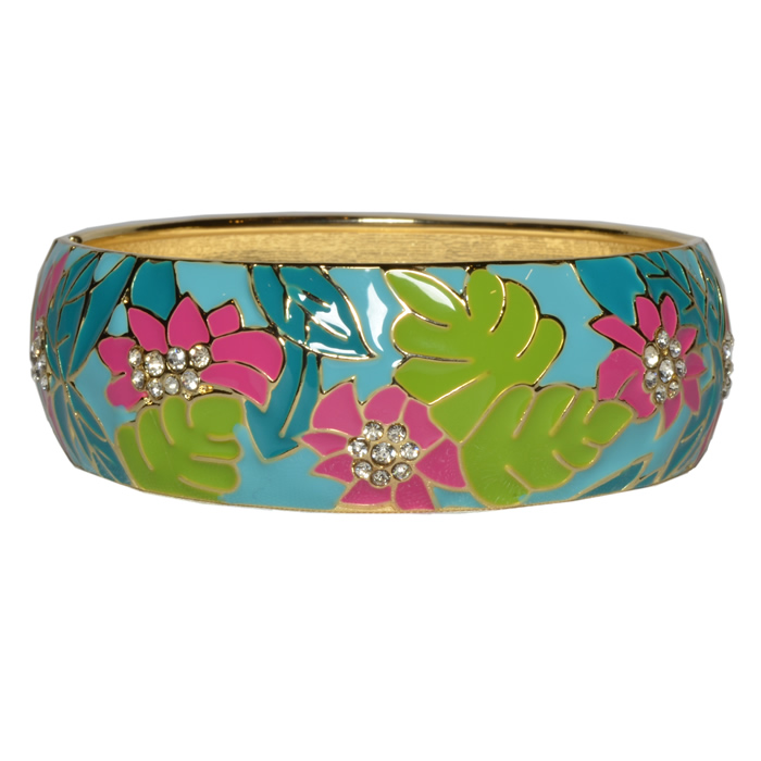 Tommy Bahama Montego Floral Enamel Bracelet