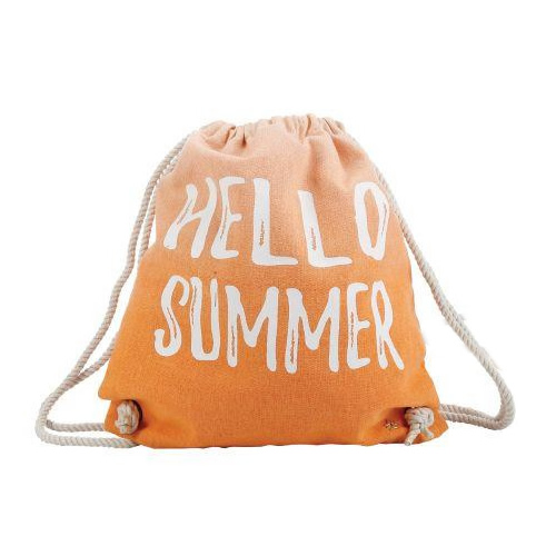 Cappelli Cotton Drawstring Backpack - Sunset