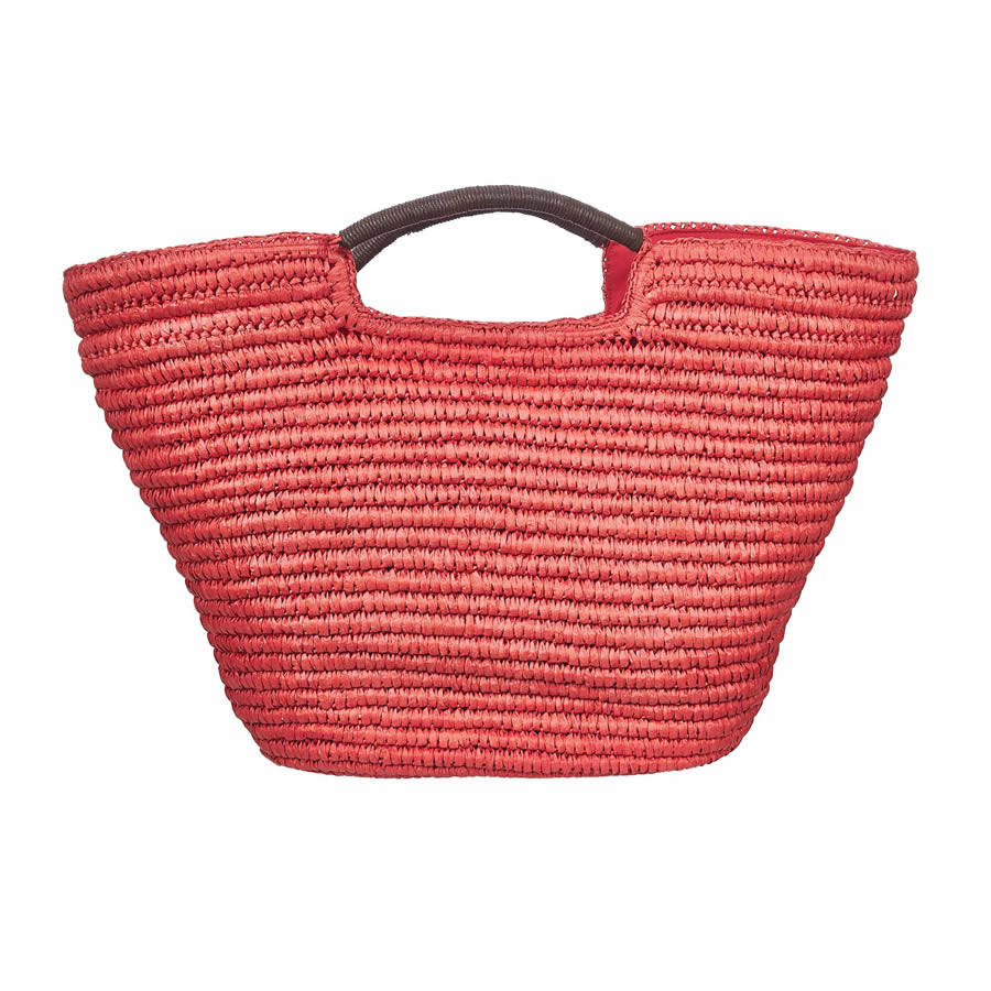 Cappelli Hand Crocheted Toyo Tote - Red