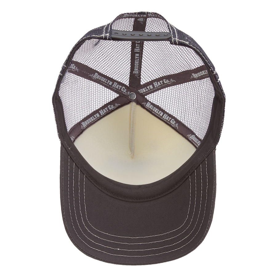 Brooklyn Hat Company California Love Panel Cap - Grey - Click Image to Close