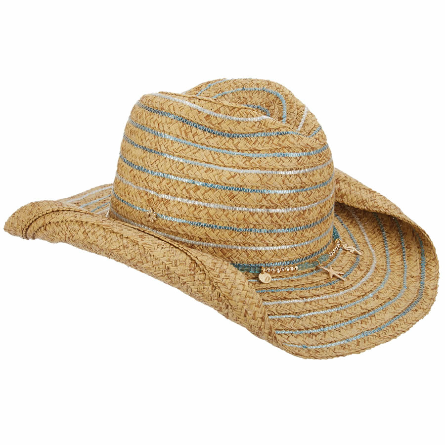 Cappelli Cowboy Charm Hat - Blue