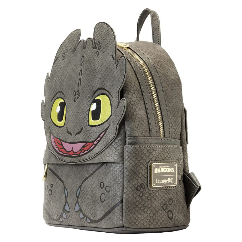 Loungefly How To Train Your Dragon Toothless Cosplay Mini Backpack - Click Image to Close