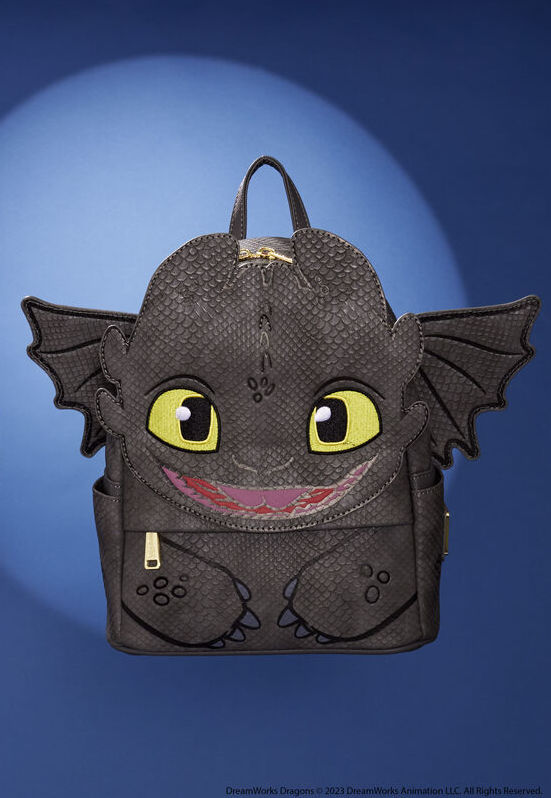 Loungefly How To Train Your Dragon Toothless Cosplay Mini Backpack - Click Image to Close