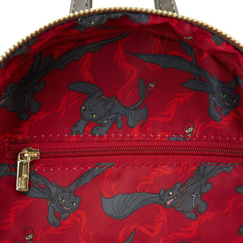 Loungefly How To Train Your Dragon Toothless Cosplay Mini Backpack - Click Image to Close