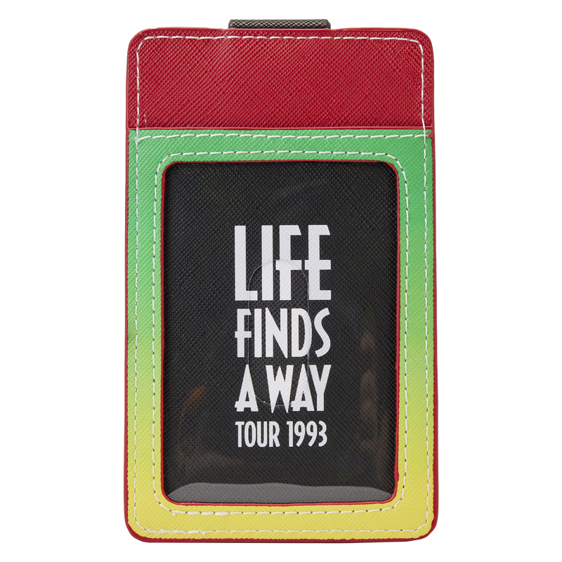 Loungefly Jurassic Park 30th Anniversary Life Finds a Way Card Holder - Click Image to Close