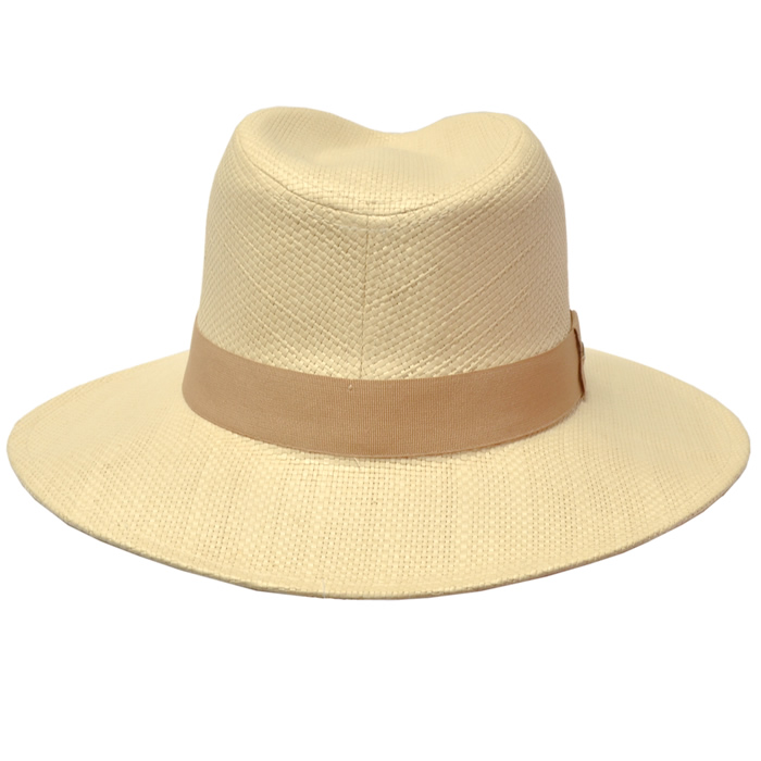Scala Toyo Safari Hat- Khaki Grosgrain - Click Image to Close