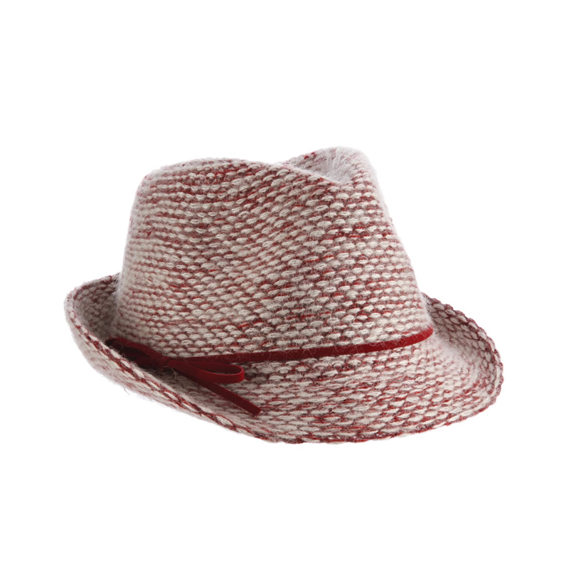 Dorfman Pacific Brynn Fedora - Burgundy