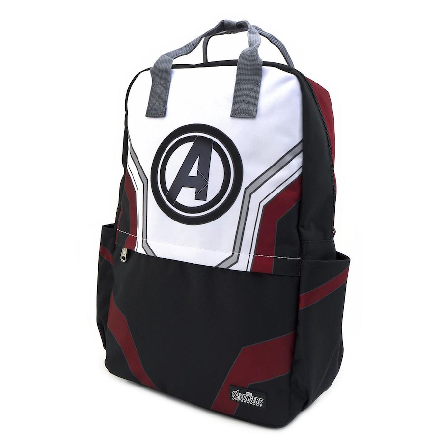 Loungefly Marvel Avengers End Game Suit Square Nylon Backpack - Click Image to Close