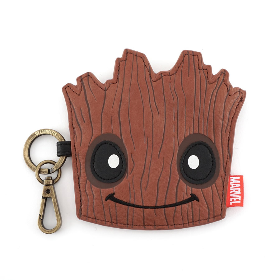 LoungeFly Marvel Groot Die Cut Coin Bag