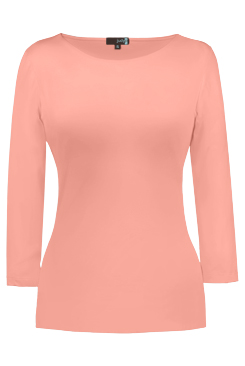 JudyP Sabrina 3/4 Sleeve - Ballet Blush (M)