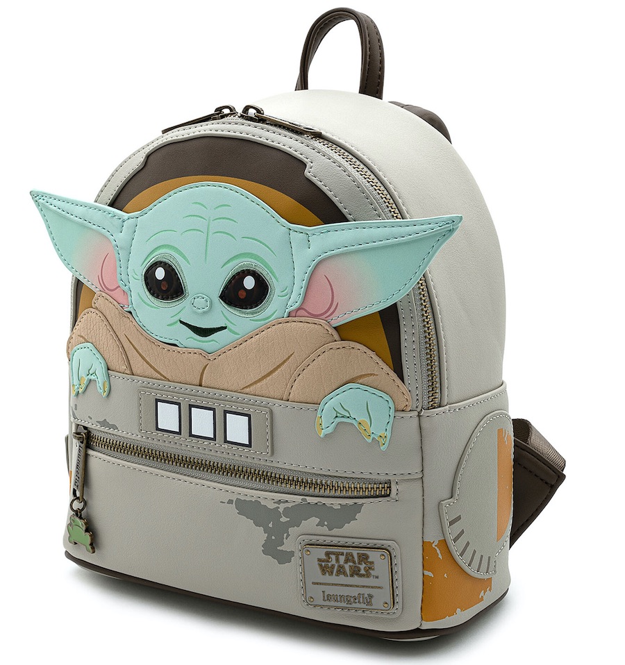 Loungefly Star Wars Grogu The Child Mandalorian Cradle Mini Backpack - Click Image to Close