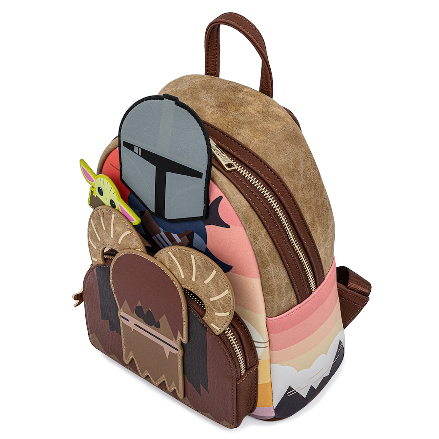 Loungefly Star Wars Mandalorian Bantha Ride Mini Backpack - Click Image to Close