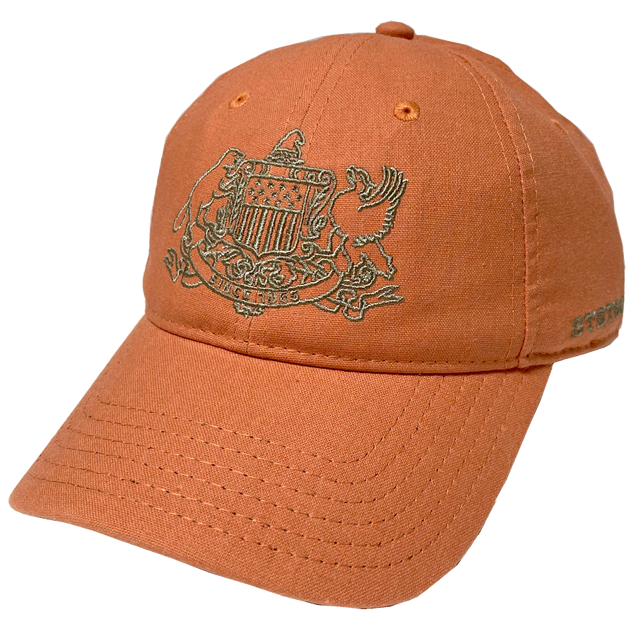 Stetson Crest Panel Cap - Salmon