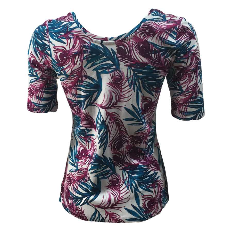 Tommy Bahama Indio Fronds Of A Feather Tee - Click Image to Close