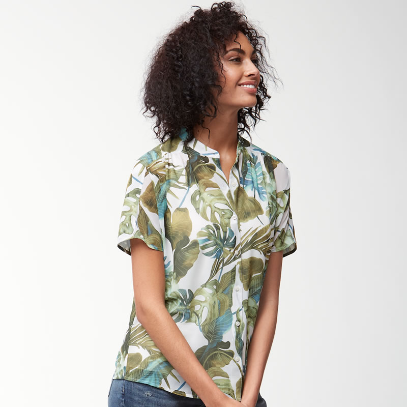 Tommy Bahama Villa Fronds Blouse