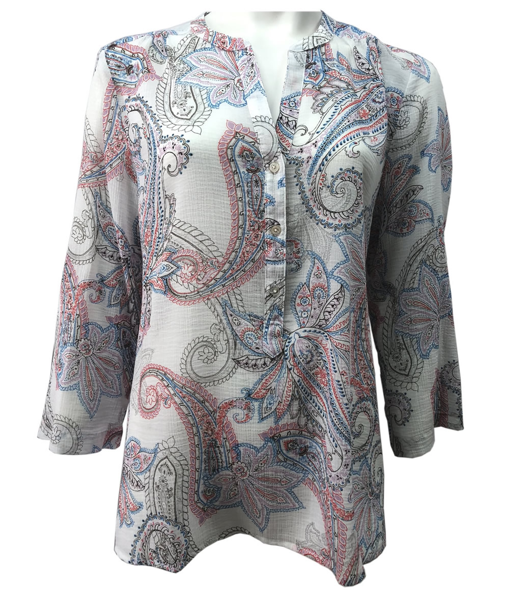 Tommy Bahama Parero Paisley Top