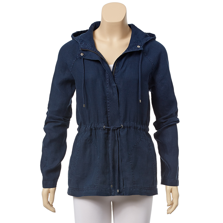 Tommy Bahama Two Palms Hooded Jacket - Ocean Deep