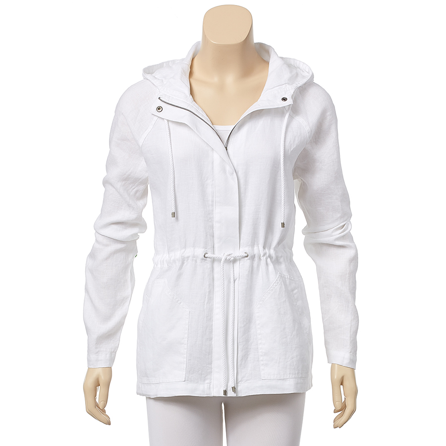 Tommy Bahama Two Palms Hooded Jacket - White