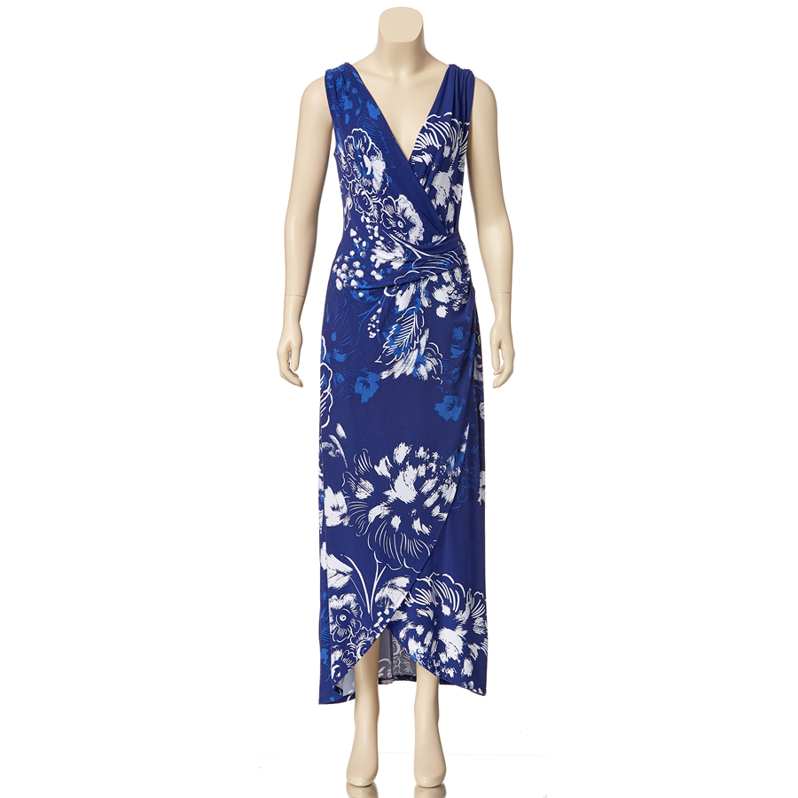 Tommy Bahama Freshwater Flowers Long Dress