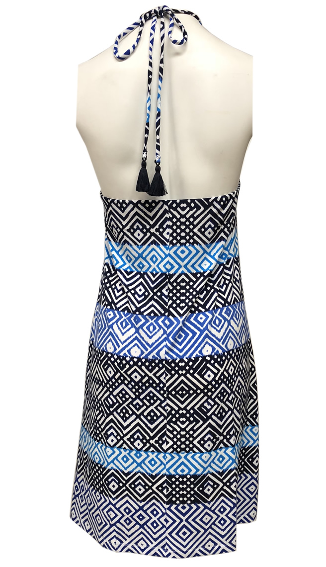 Tommy Bahama Mayan Maze Halter Dress