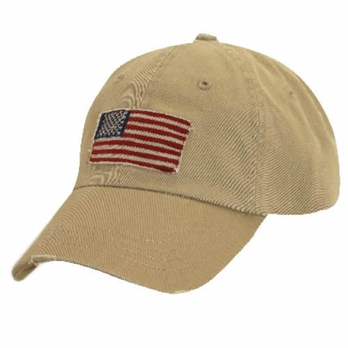 Dorfman Pacific Global Trends USA Panel Cap - Khaki