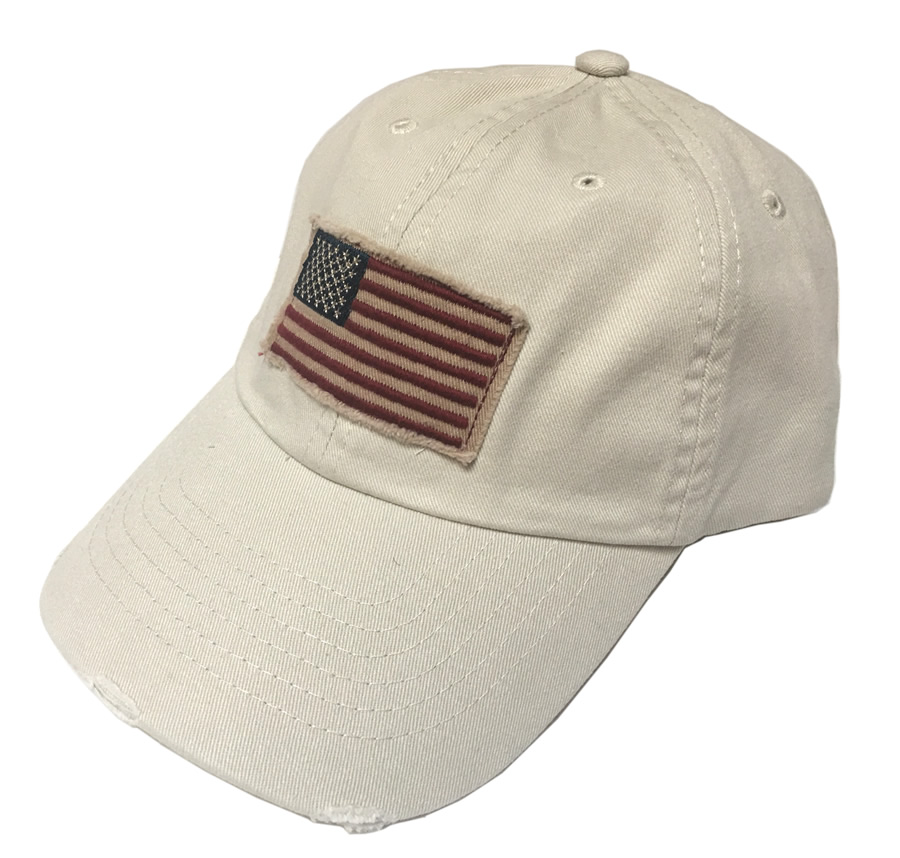 Dorfman Pacific Global Trends USA Panel Cap - Putty