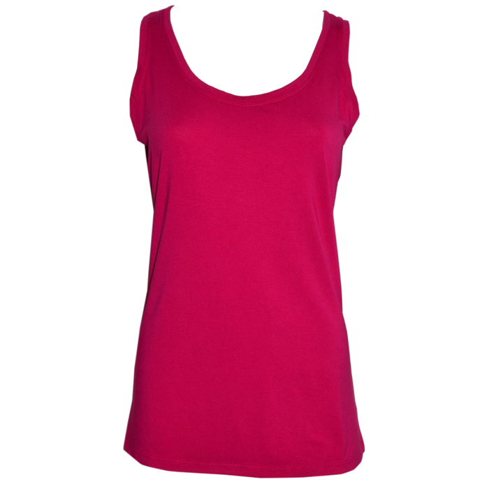 Zen-Knits Long Tank - Watermelon