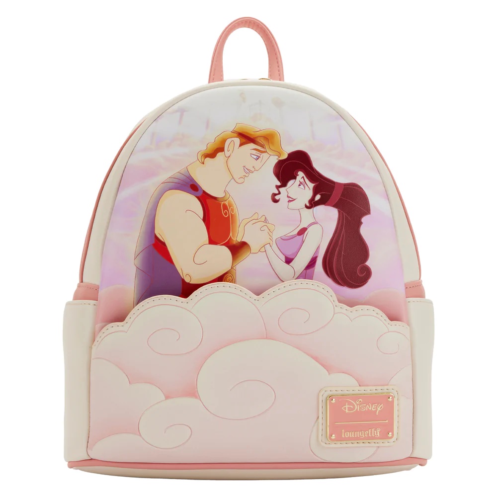 Loungefly Hercules 25th Anniversary Hercules and Megara Mini Backpack Backpack