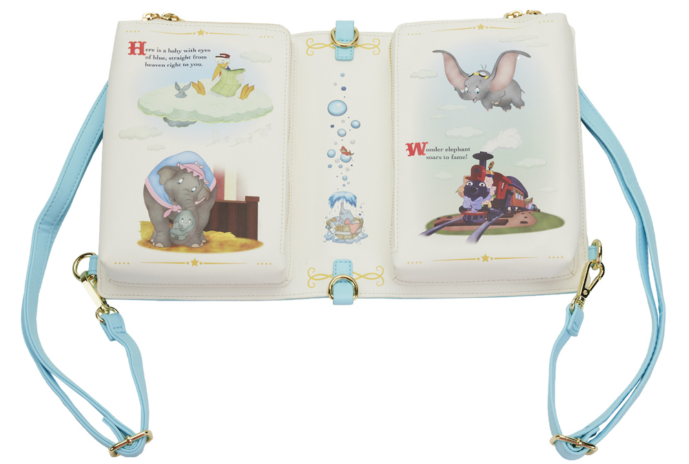 Loungefly Disney Dumbo Book Series Convertible Backpack