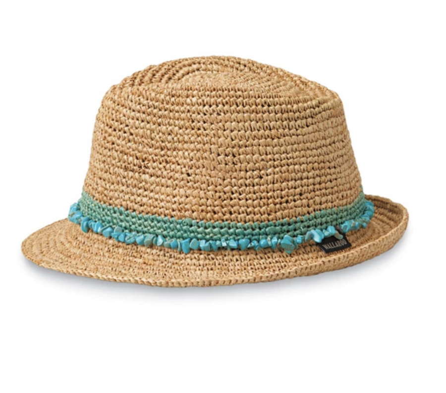 Wallaroo Tahiti Hat - Turquoise